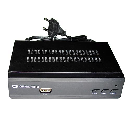 Цифровая ТВ приставка  Oriel 421D ресивер с тюнером DVB-T2/C