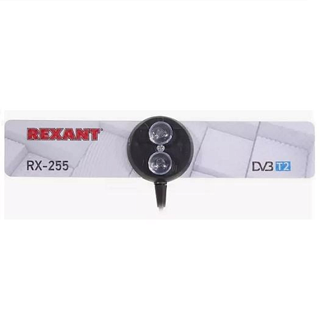 Комнатная ТВ антенна DVB-T2  Rexant RX-255-P пассивная ДМВ цифровая