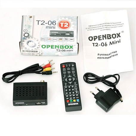 Цифровая ТВ приставка  OpenBox Т2-06 mini ресивер с тюнером DVB-T2